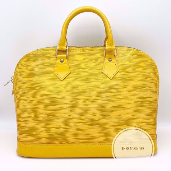 thebagfinder. Louis Vuitton Alma Yellow Epi