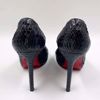 Picture of Christian Louboutin Snake Skin Embossed Heels