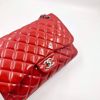 Picture of Chanel Double Flap Jumbo Patent Red