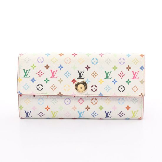 Picture of LOUIS VUITTON Portefeuil Sara Monogram multicolor bron Bi-fold Long Wallet