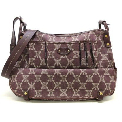 Picture of CELINE Macadam Shoulder Bag Jacquard