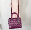 Picture of DIOR Lady Medium Plum