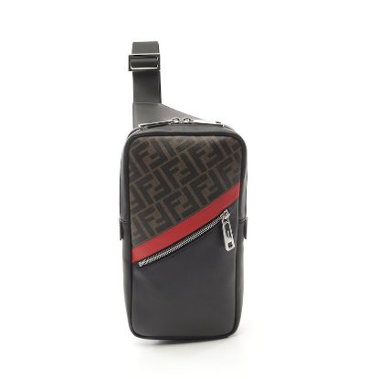 Picture of Fendi Zucca Body bag Black Brown Red