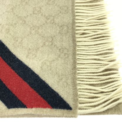 Picture of Gucci Scarf Wool Beige