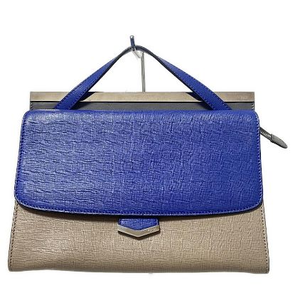 Picture of Fendi Demi Jours Handbag Blue Beige Dark Gray