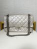 Picture of * SOLD * Chanel Reissue Aged Calfskin Double Flap Silver
