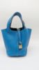 Picture of Hermes Picotin Blue 18 Blue Zanzibar GHW